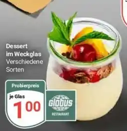 Globus Baumarkt Dessert im Weckglas Angebot