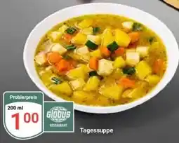 Globus Baumarkt Globus Restaurant Tagessuppe Angebot