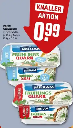REWE Milram Gewürzquark Angebot