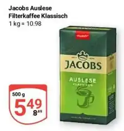 Globus Baumarkt Jacobs Auslese Filterkaffee Klassisch Angebot