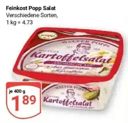 Globus Baumarkt WALTER POPP Kartoffelsalat Angebot