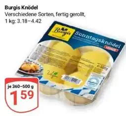 Globus Baumarkt Burgis Sonntagsknödel Angebot