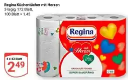 Globus Baumarkt Regina Küchentücher mit Herzen Angebot