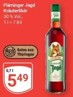 Globus Baumarkt Flämingers Jagd Kräuterlikör Angebot