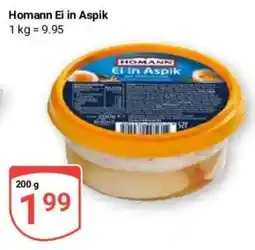 Globus Baumarkt Homann Ei in Aspik Angebot