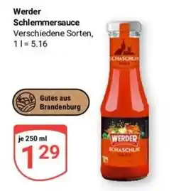 Globus Baumarkt Werder Schlemmersauce Angebot