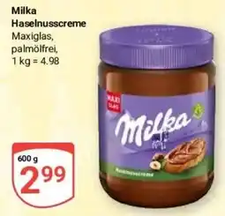 Globus Baumarkt Milka Haselnusscreme Angebot