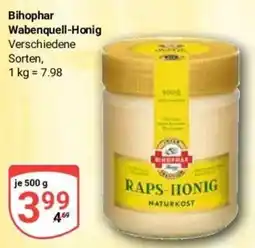 Globus Baumarkt Bihophar Raps-Honig Angebot