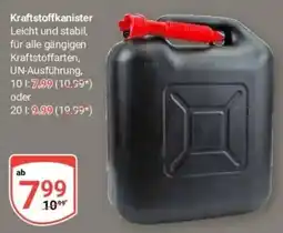 Globus Baumarkt Kraftstoffkanister Angebot