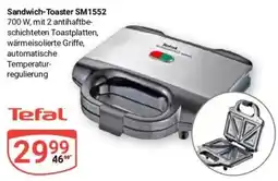 Globus Baumarkt Sandwich-Toaster SM1552 Tefal Angebot