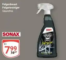 Globus Baumarkt SONAX Felgenbeast Felgenreiniger Angebot
