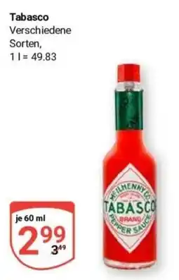 Globus Baumarkt Tabasco Angebot