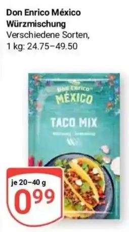 Globus Baumarkt Don Enrico México Taco Mix Angebot