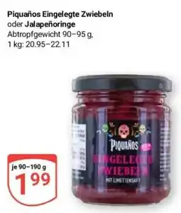 Globus Baumarkt Piquaños Eingelegte Zwiebeln Angebot