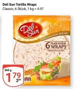 Globus Baumarkt Deli Sun Tortilla Wraps Classic Angebot
