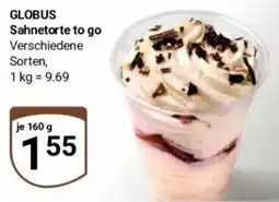 Globus Baumarkt GLOBUS Sahnetorte to go Angebot