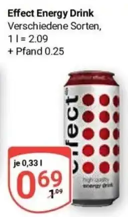 Globus Baumarkt Effect Energy Drink Angebot