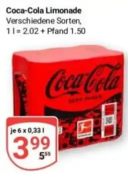 Globus Baumarkt Coca-Cola Limonade Angebot