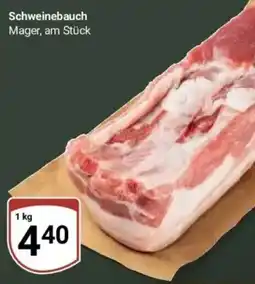 Globus Baumarkt Schweinebauch Mager, am Stück Angebot