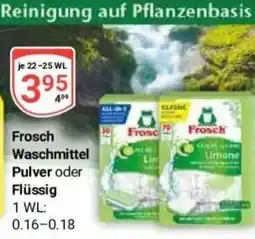 Globus Baumarkt Frosch Waschmittel Angebot