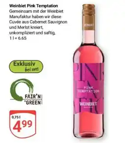 Globus Baumarkt Weinbiet Pink Temptation Angebot