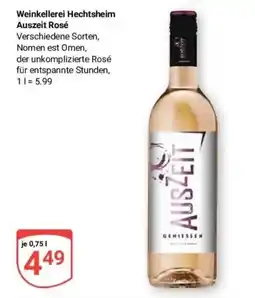 Globus Baumarkt Auszeit Rosé Angebot