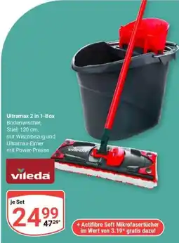 Globus Baumarkt Ultramax 2 in 1-Box Bodenwischer Angebot