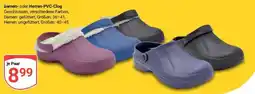 Globus Baumarkt Damen- oder Herren-PVC-Clog Angebot