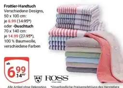 Globus Baumarkt Frottier-Handtuch ROSS Angebot