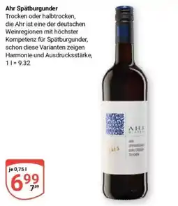 Globus Baumarkt Ahr Spätburgunder Angebot