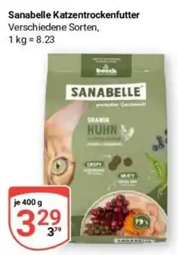 Globus Baumarkt Sanabelle Katzentrockenfutter Angebot
