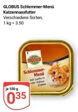 Globus Baumarkt GLOBUS Schlemmer-Menü Katzen Nassfutter Angebot
