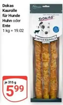 Globus Baumarkt Dokas Kaurolle für Hunde Angebot