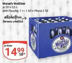 Globus Baumarkt Maisel's Weißbier Angebot