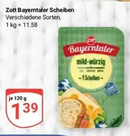 Globus Baumarkt Zott Bayerntaler Scheiben Angebot