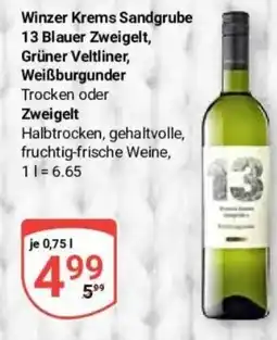 Globus Baumarkt Winzer Krems Sandgrube 13 Blauer Zweigelt Angebot