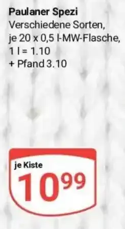 Globus Baumarkt Paulaner Spezi Angebot