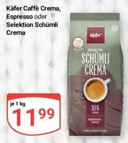 Globus Baumarkt Käfer Caffè Crema Angebot