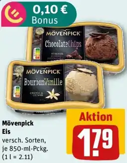 REWE Mövenpick Eis Angebot