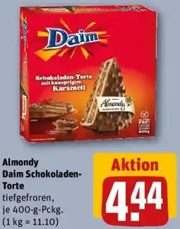 REWE Almondy Daim Schokoladen Torte Angebot