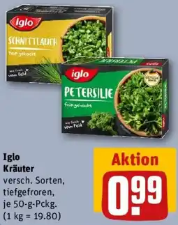 REWE Iglo Kräuter Angebot