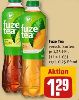 REWE Fuze Tea Angebot