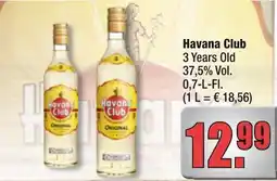 Profi Getränke Havana Club 3 Years Old Angebot