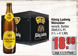 Profi Getränke König Ludwig Weissbier Angebot