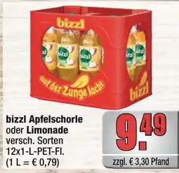 Profi Getränke bizzl Apfelschorle Angebot