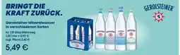 Profi Getränke Gerolsteiner Mineralwasser Angebot