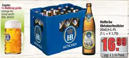 Profi Getränke Hofbräu Oktoberfestbier Angebot