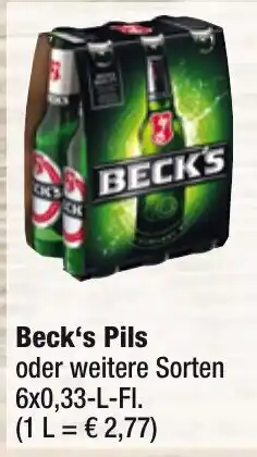 Profi Getränke Beck's Pils Angebot