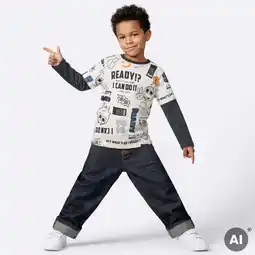 NKD Kinder-Jungen-Jeans mit geradem Bein und Taschen Angebot