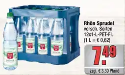 Profi Getränke Rhön Sprudel Angebot